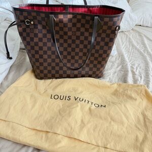 Louis Vuitton Neverfull MM Damier Ebene Cherry